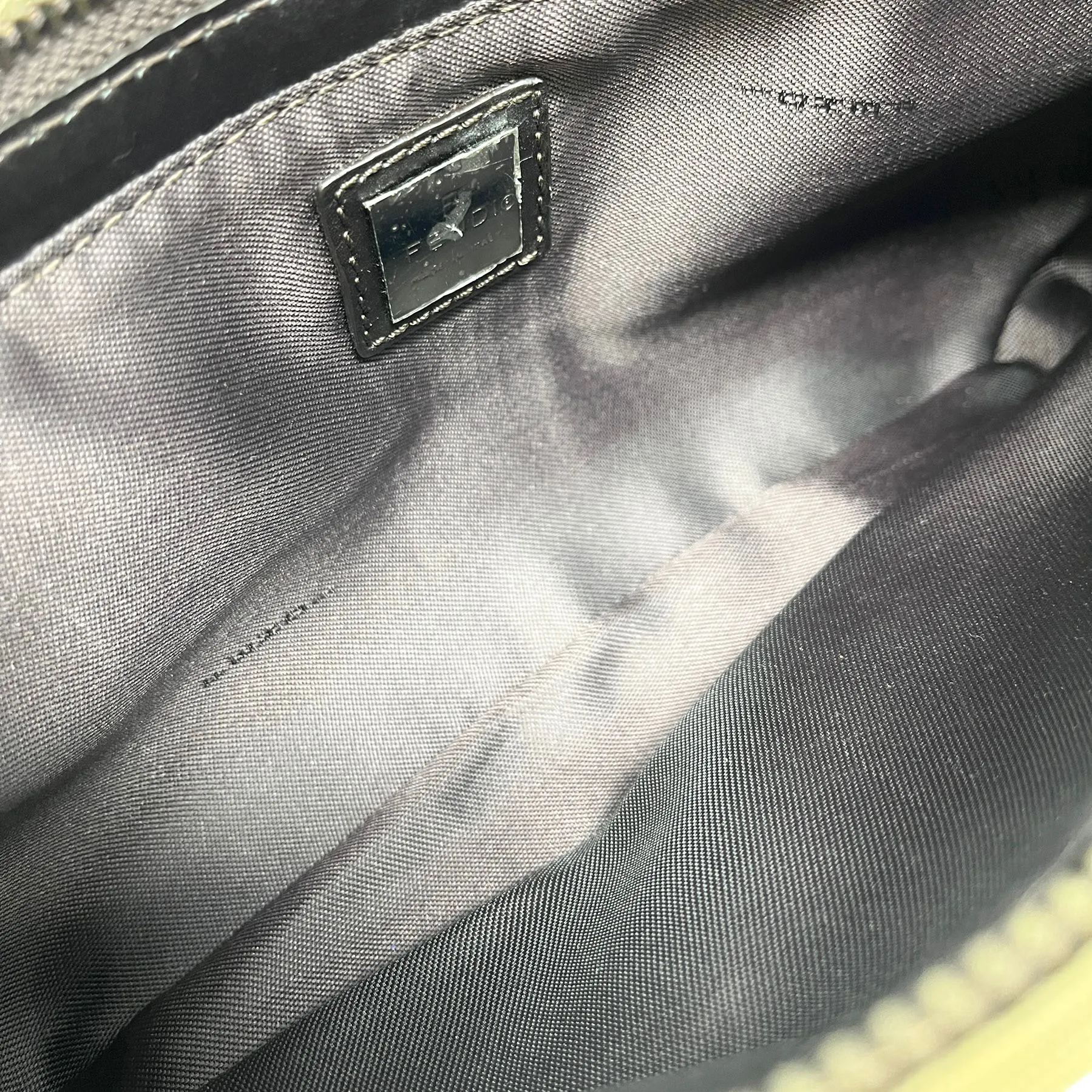 Fendi Brown Logo Mini Shoulder Bag