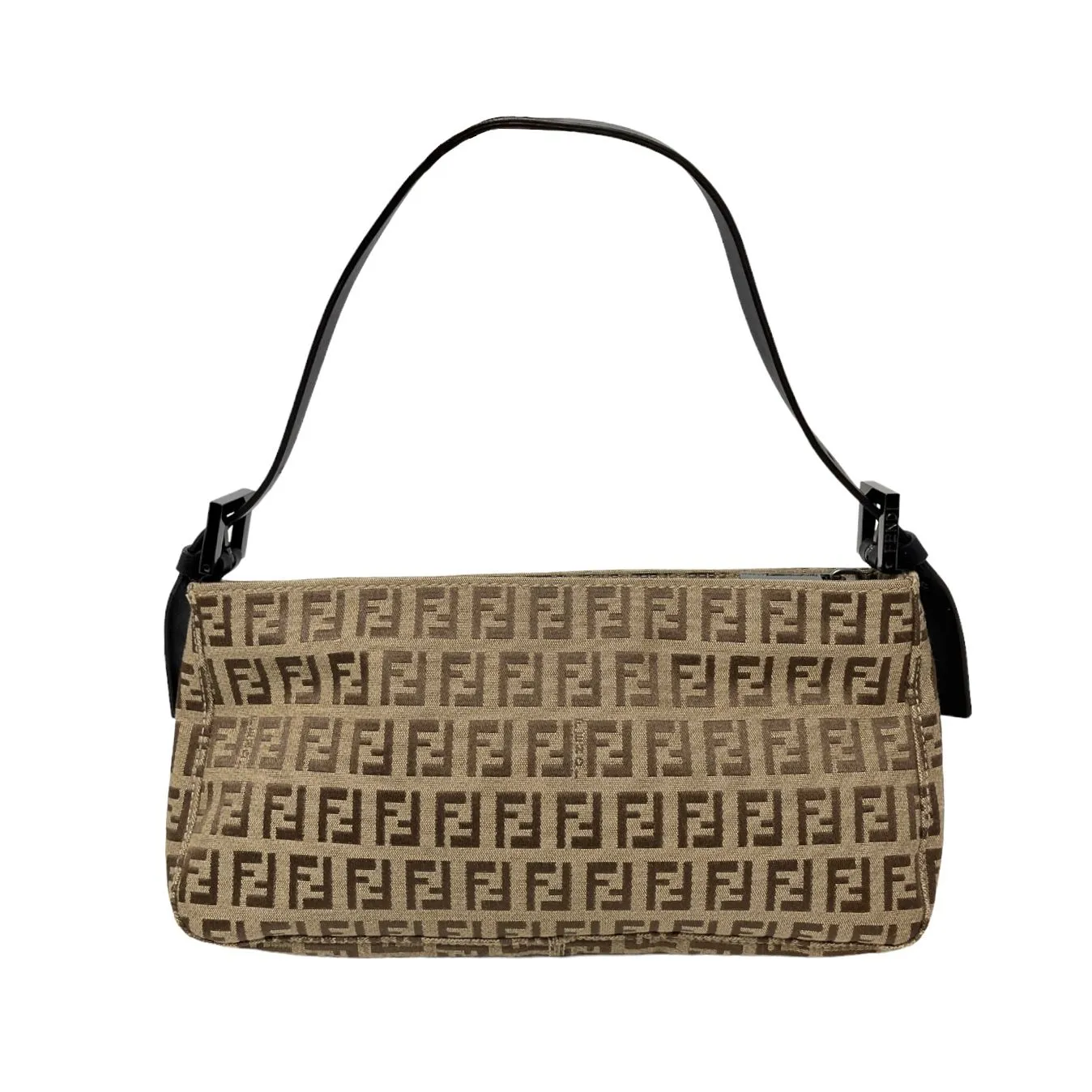 Fendi Brown Logo Mini Shoulder Bag