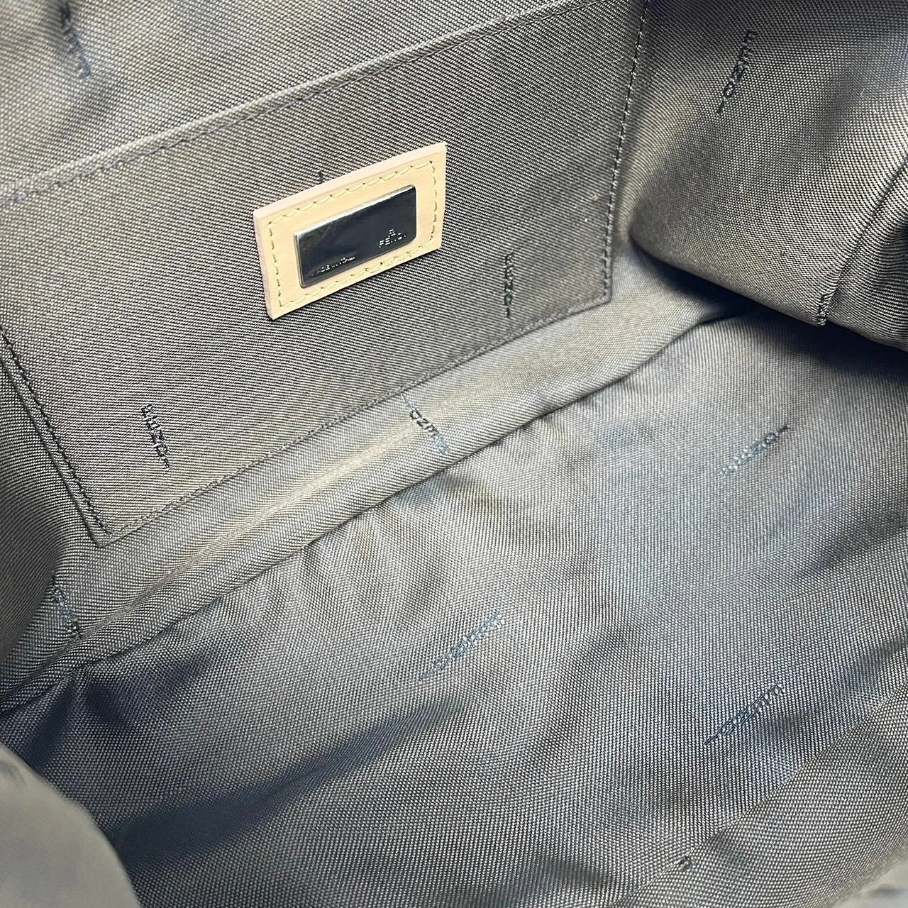 Fendi Brown Logo Mini Shoulder Bag