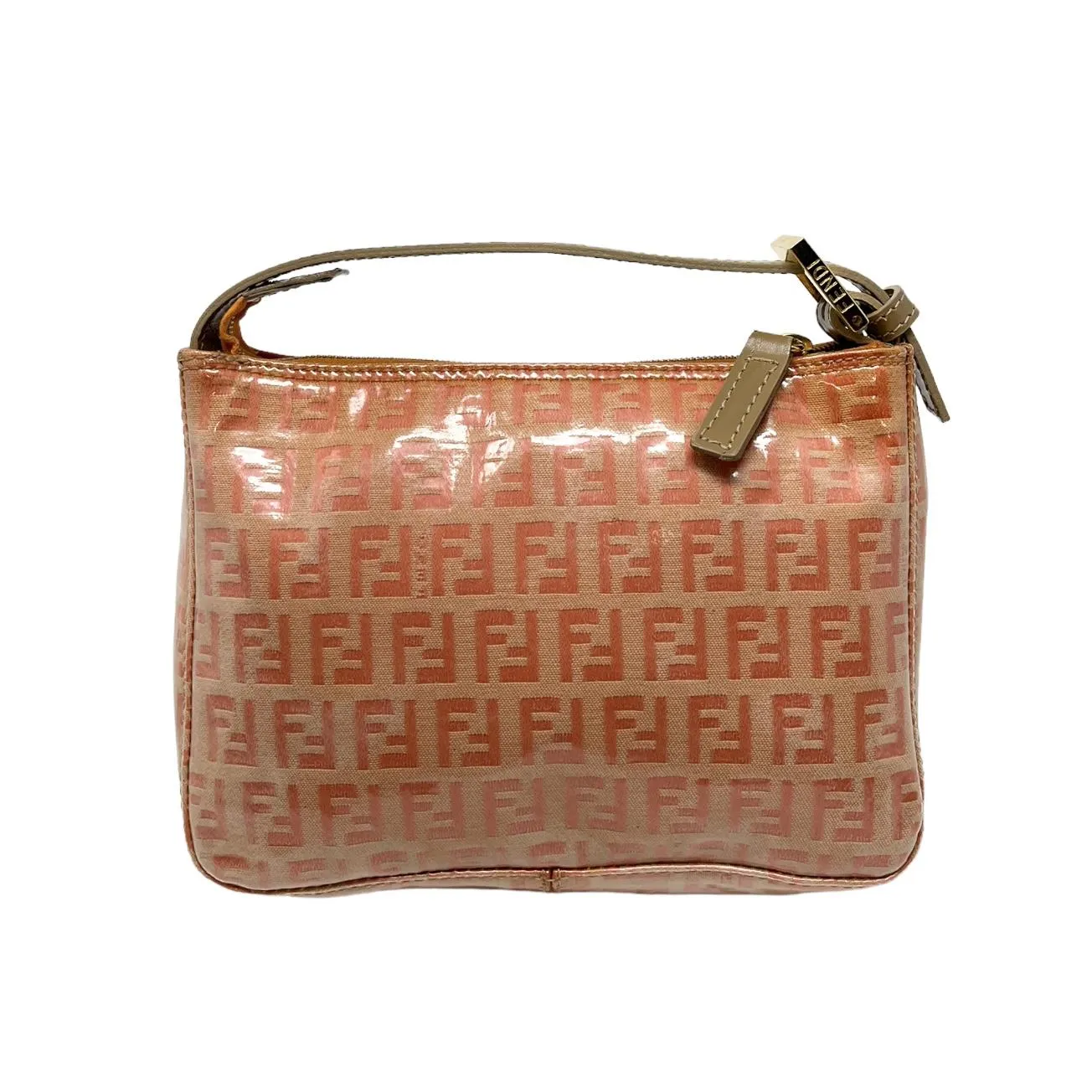 Fendi Orange Top Handle Mini Bag