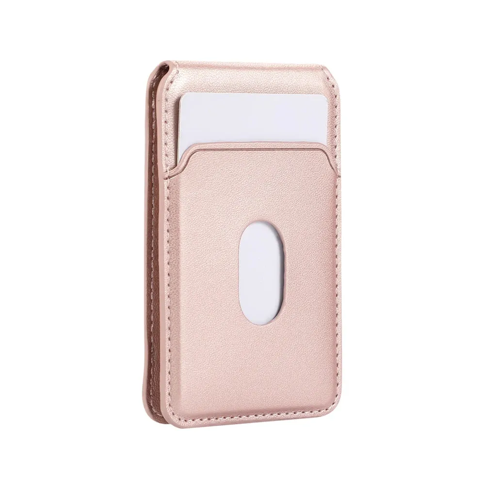 Folding Leather MagSafe® Wallet for Apple iPhone & Samsung Phone