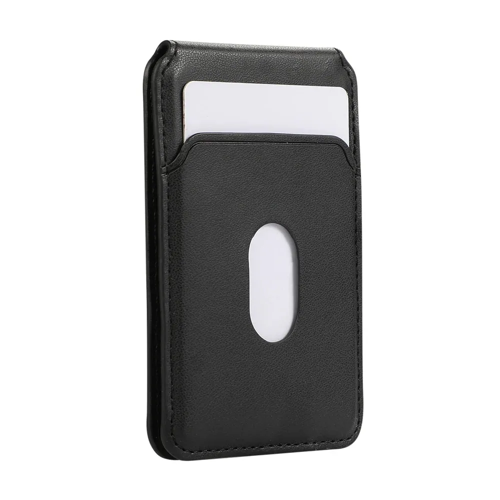 Folding Leather MagSafe® Wallet for Apple iPhone & Samsung Phone