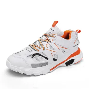 Four seasons New men's Chunky Sneakers Basket men Casual Platform Shoes Canvas male Trainers Dad Shoes High Top Sneakers