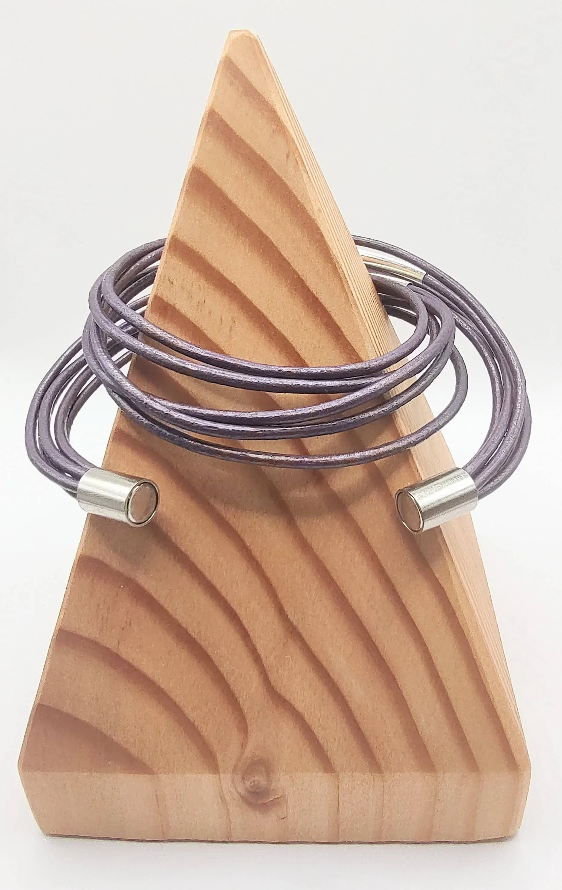 Genuine Leather Berry Wrap Bracelet