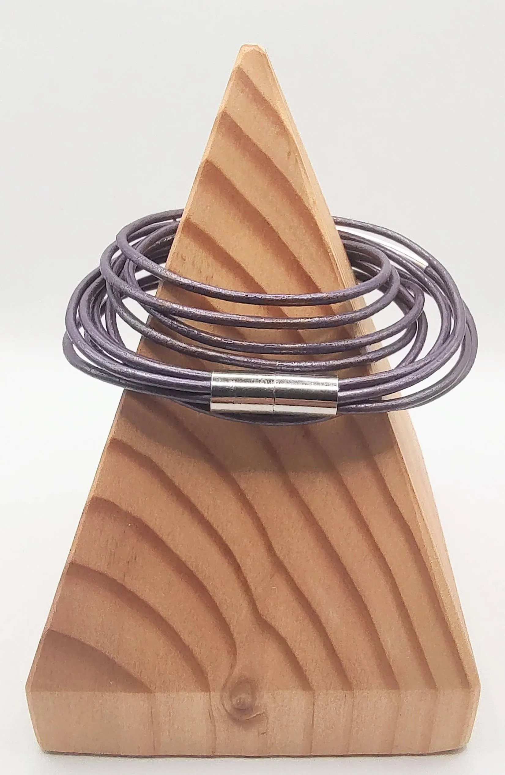 Genuine Leather Berry Wrap Bracelet