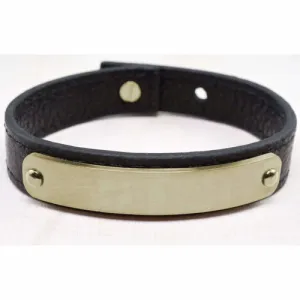 Genuine Leather Simplified Bracelet