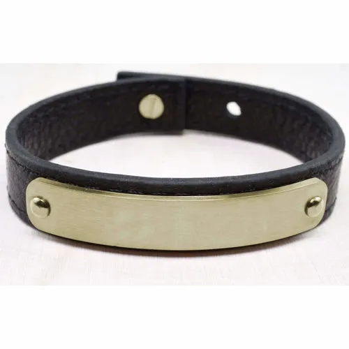 Genuine Leather Simplified Bracelet
