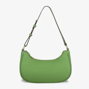Genuine Leather Underarm Purse New Design Shoulder Bag Crescent-Shaped Handbag