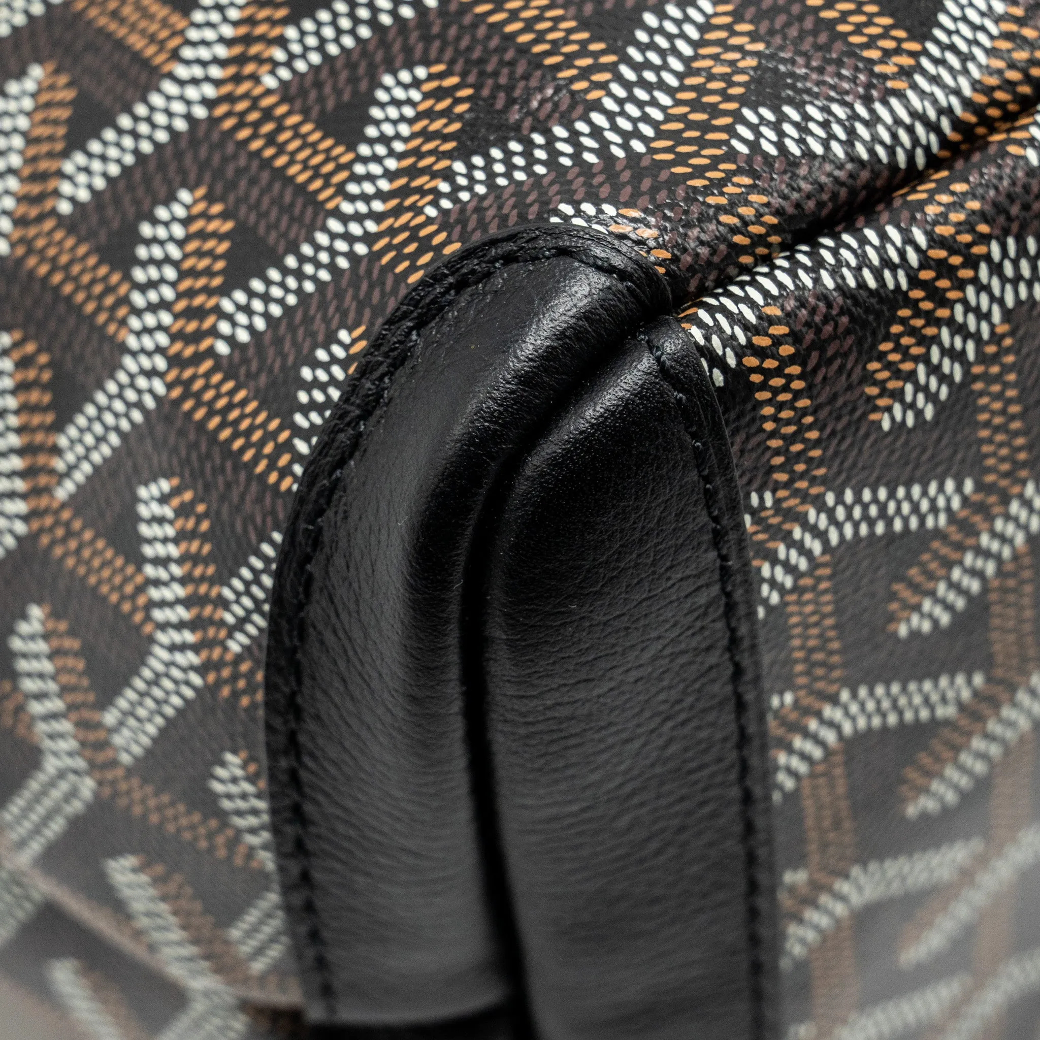 Goyard Artois PM Tote Bag Goyardline Canvas Black SHW