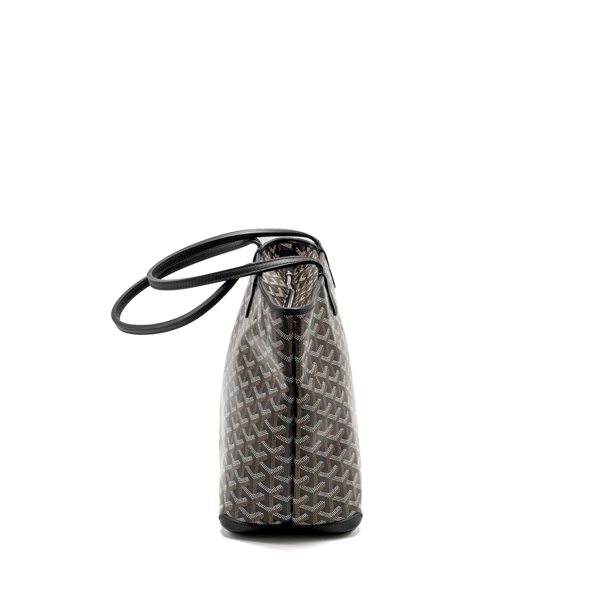 Goyard Artois PM Tote Bag Goyardline Canvas Black SHW