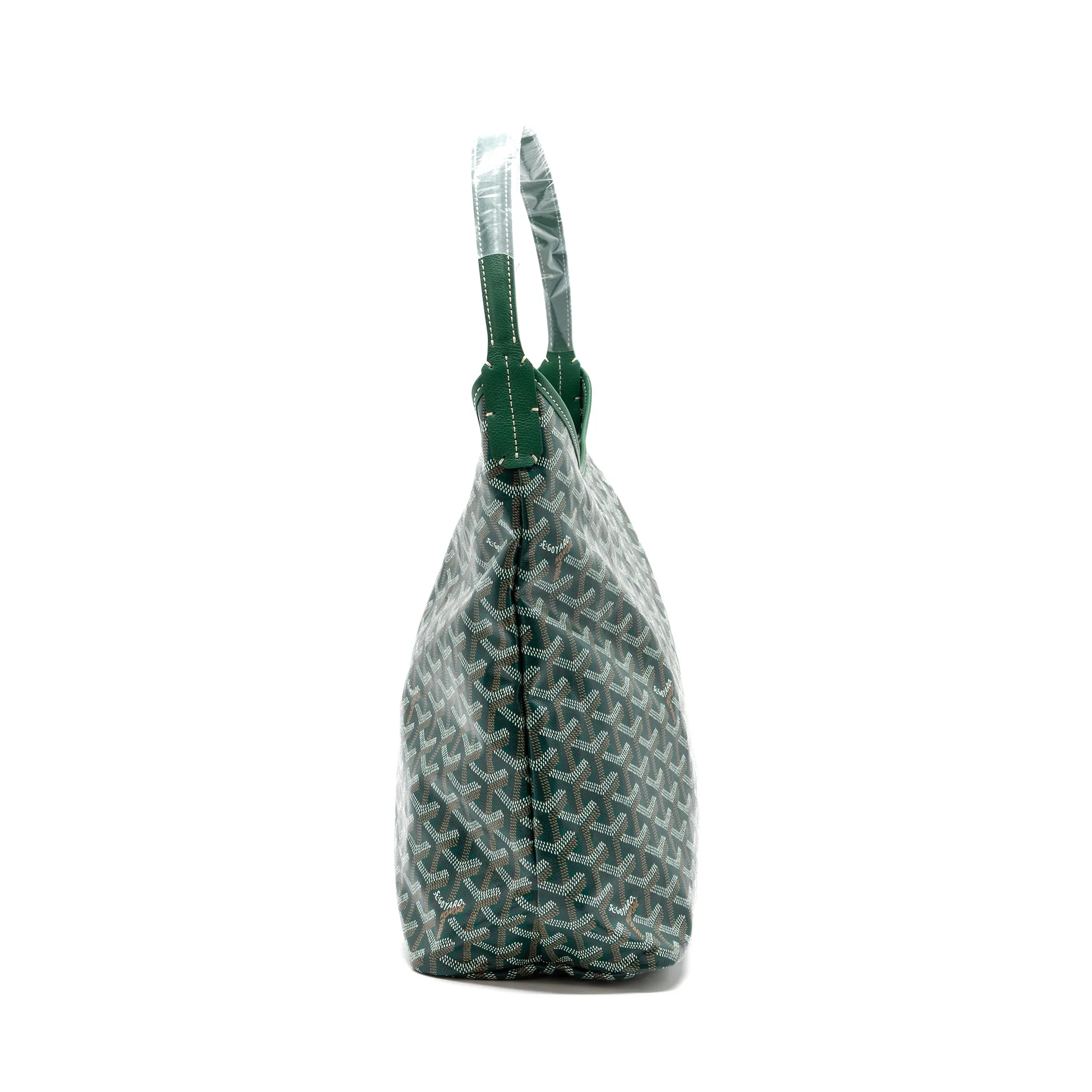 Goyard Boheme Hobo bag goyard line canvas / calfskin green SHW