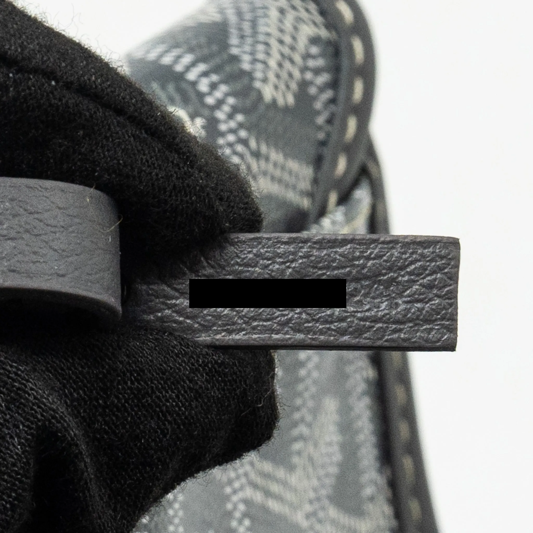 Goyard Mini Anjou Tote Bag Goyardine Canvas/Calfskin Grey SHW