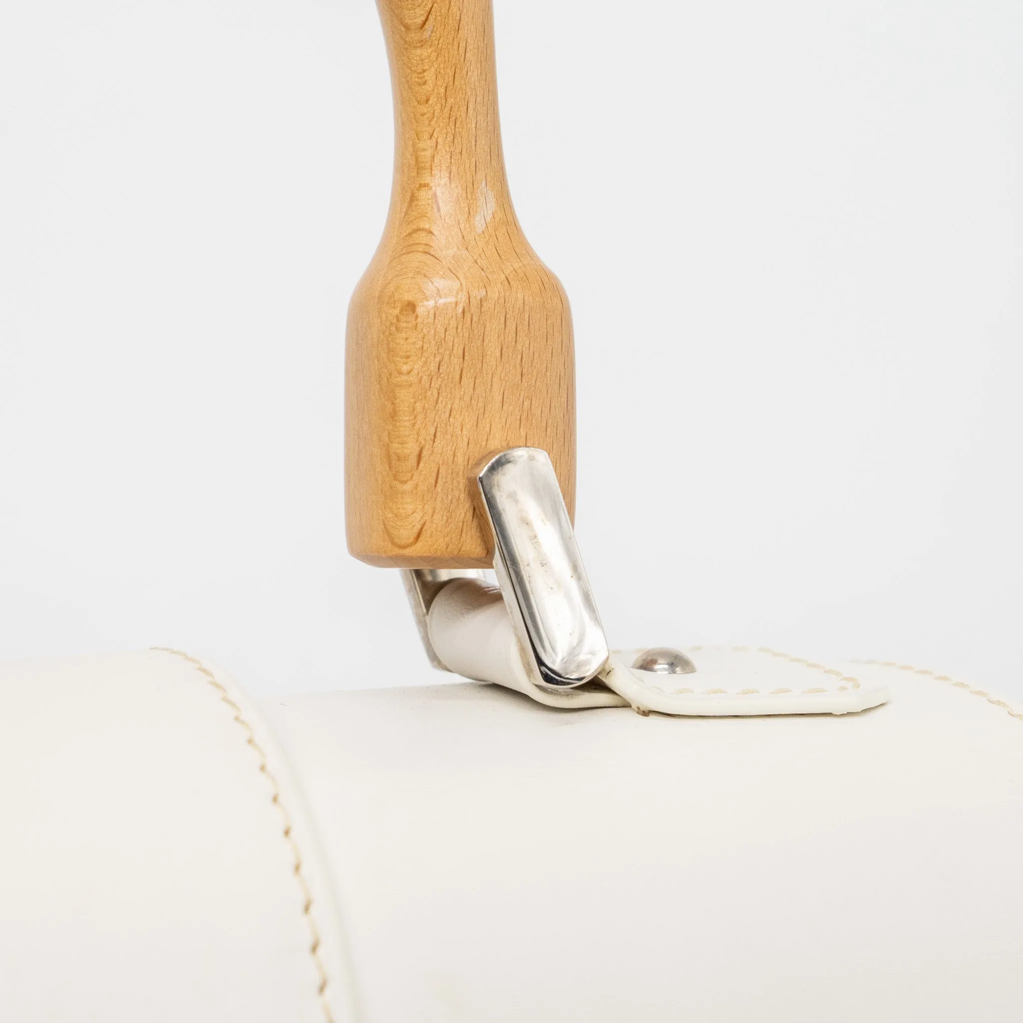 Goyard Structure Saigon PM bag canvas / calfskin white SHW