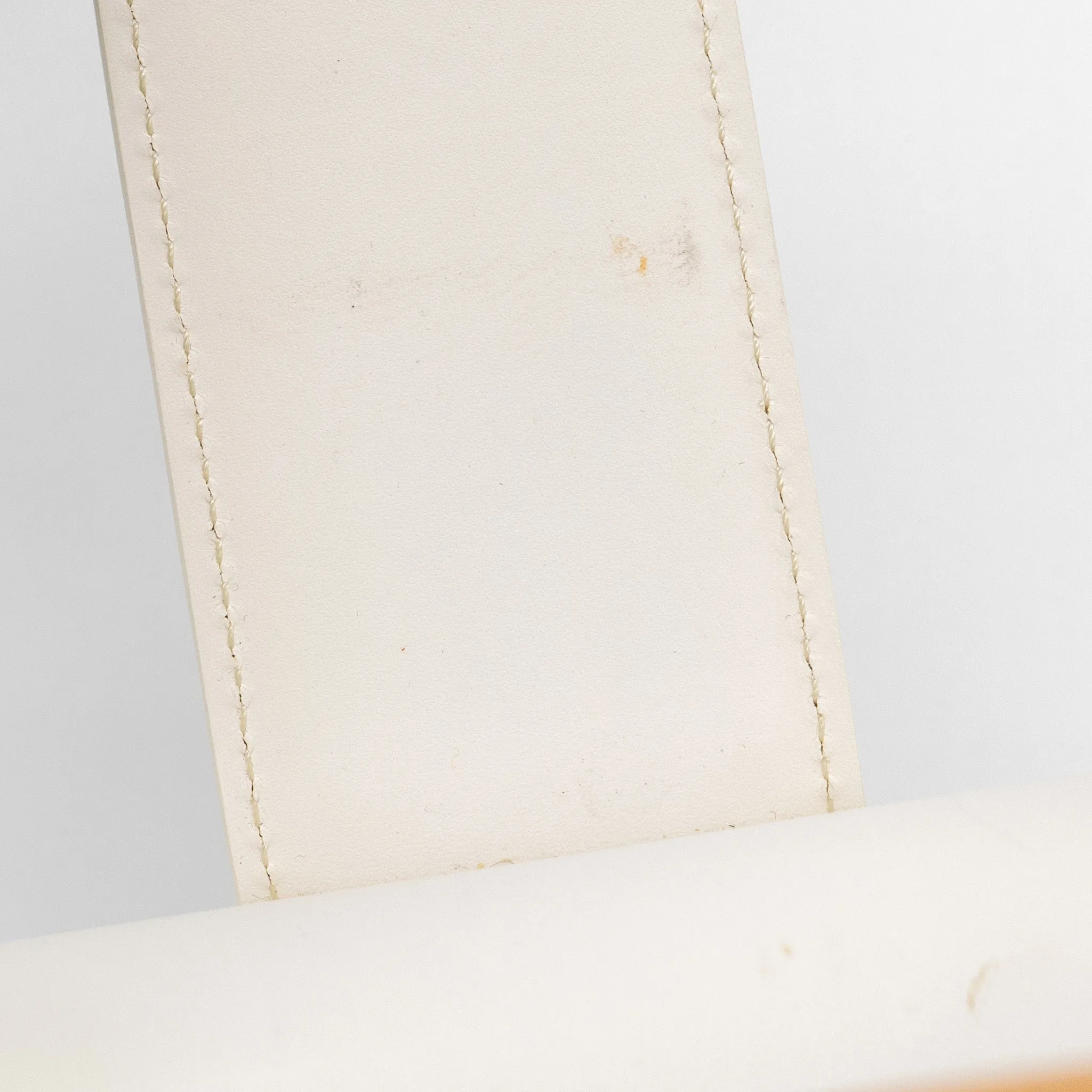 Goyard Structure Saigon PM bag canvas / calfskin white SHW