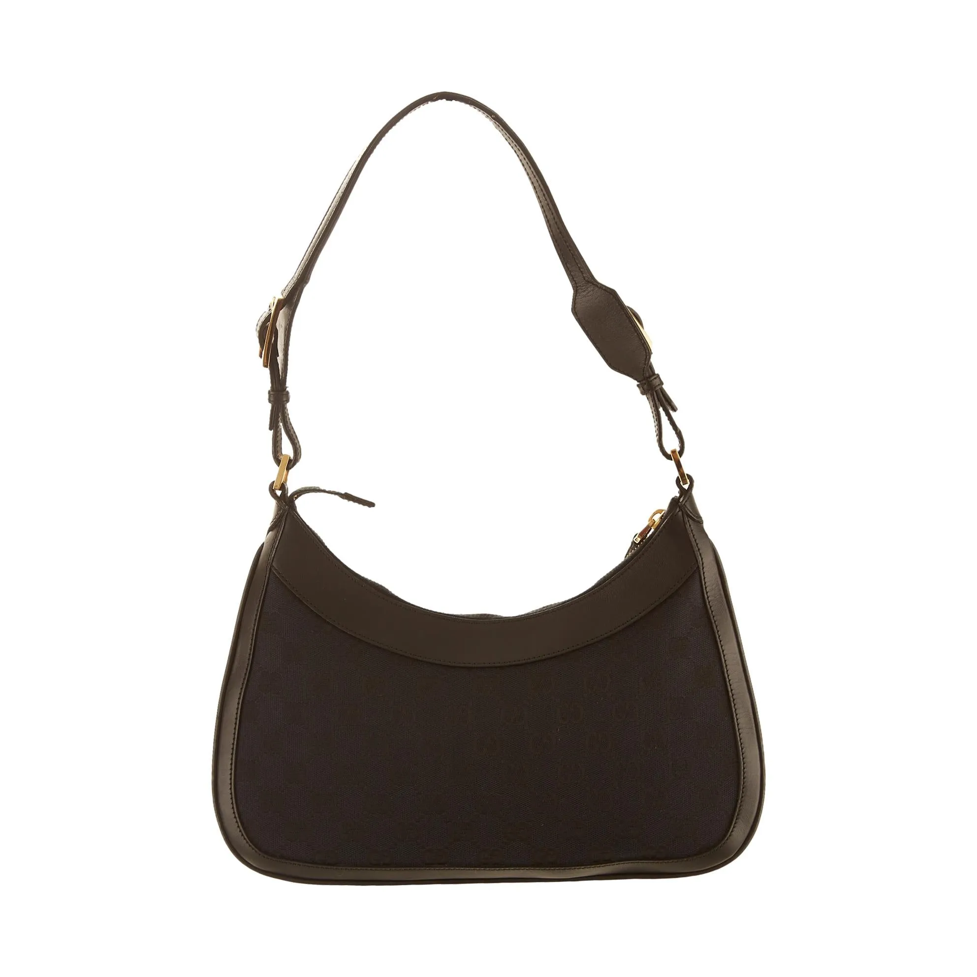 Gucci Black Canvas Jackie Bag