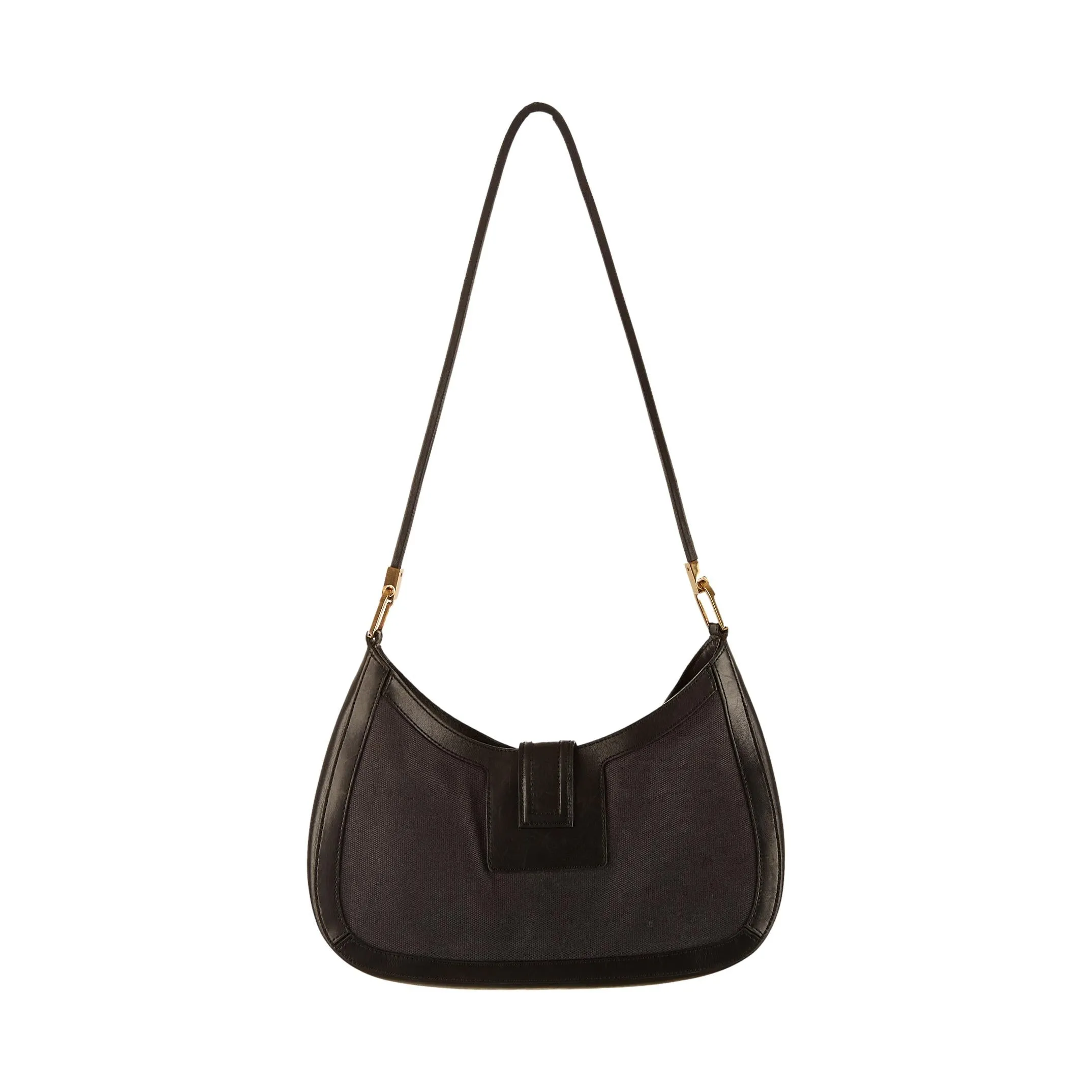 Gucci Black Leather Shoulder Bag