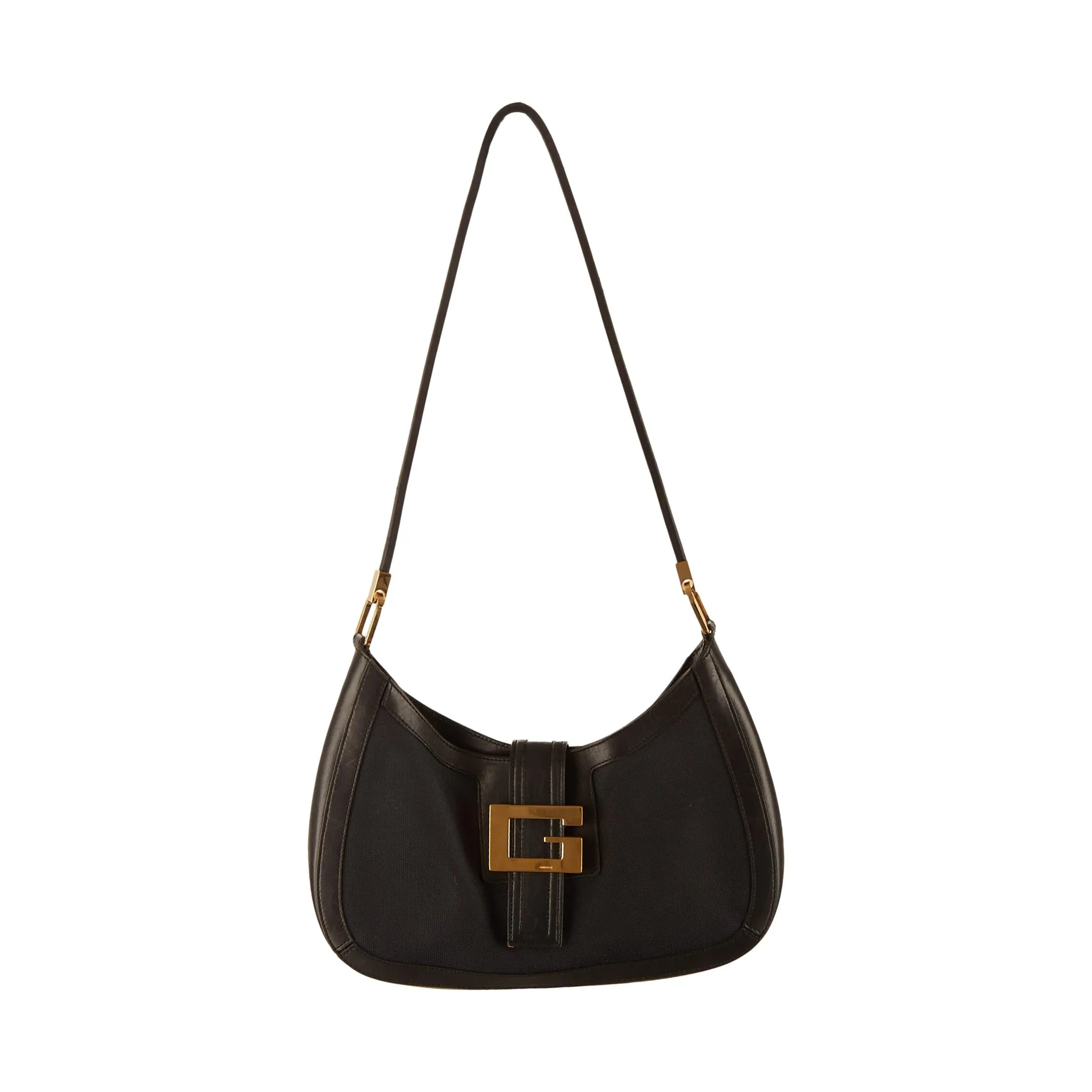 Gucci Black Leather Shoulder Bag