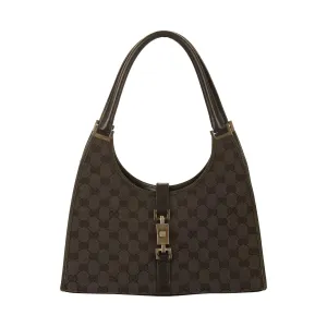 Gucci Black Logo Jackie Bag