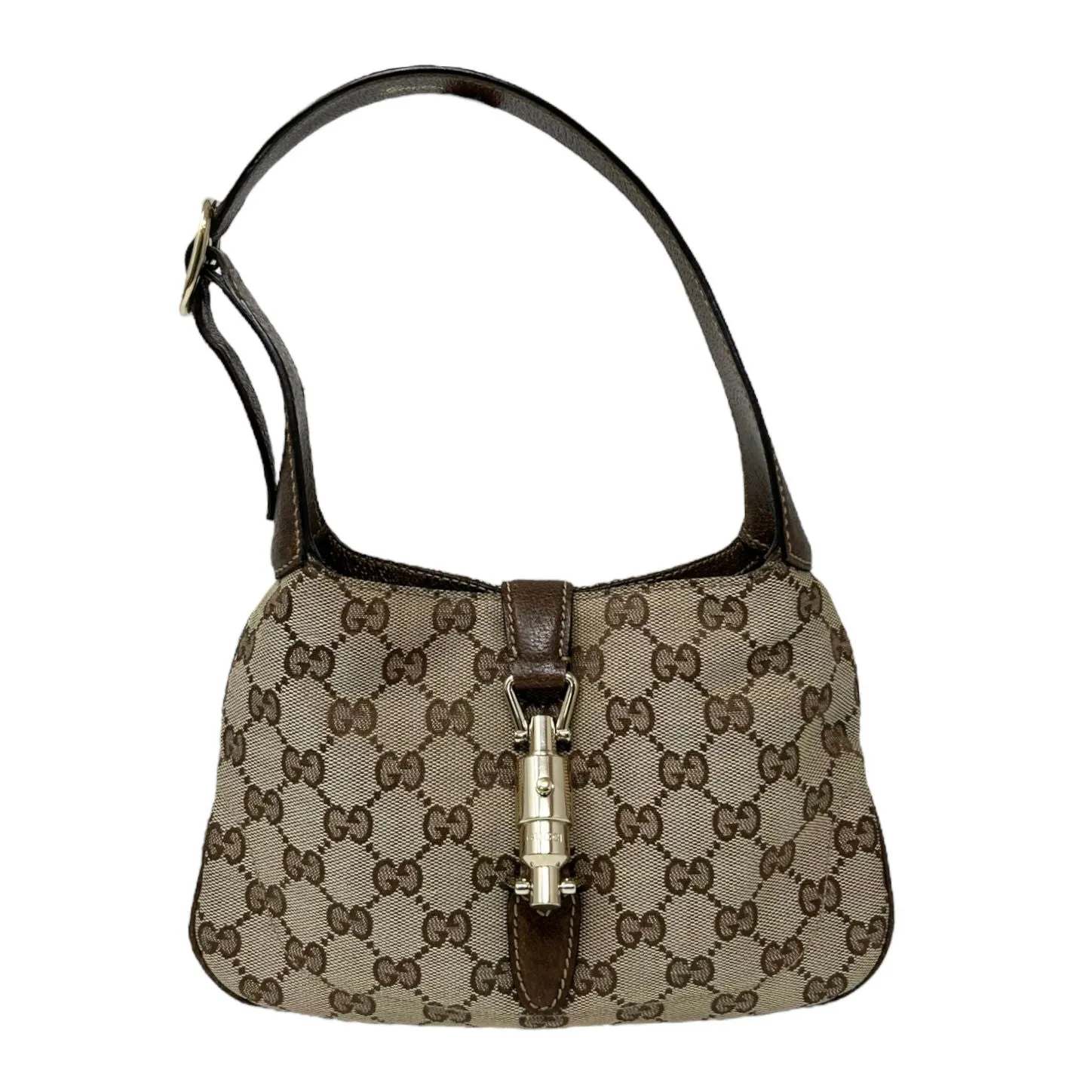 Gucci Brown Logo Mini Jackie Bag