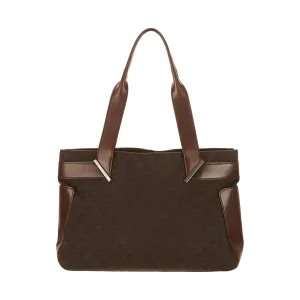 Gucci Brown Logo Shoulder Bag