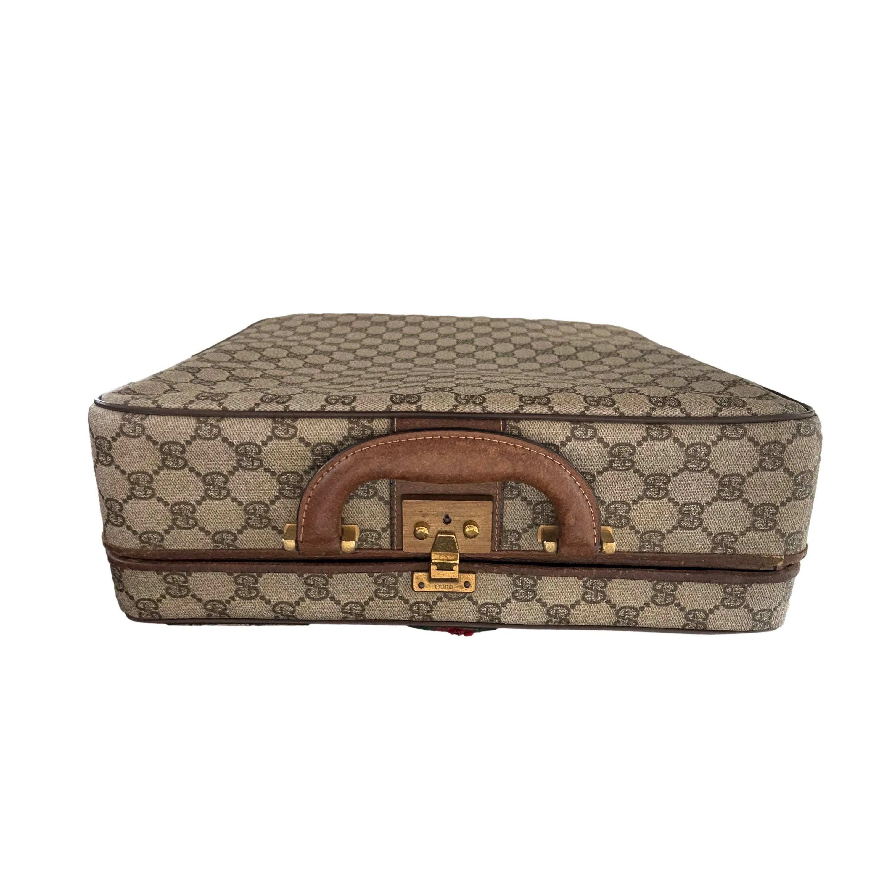 Gucci Brown Monogram Case