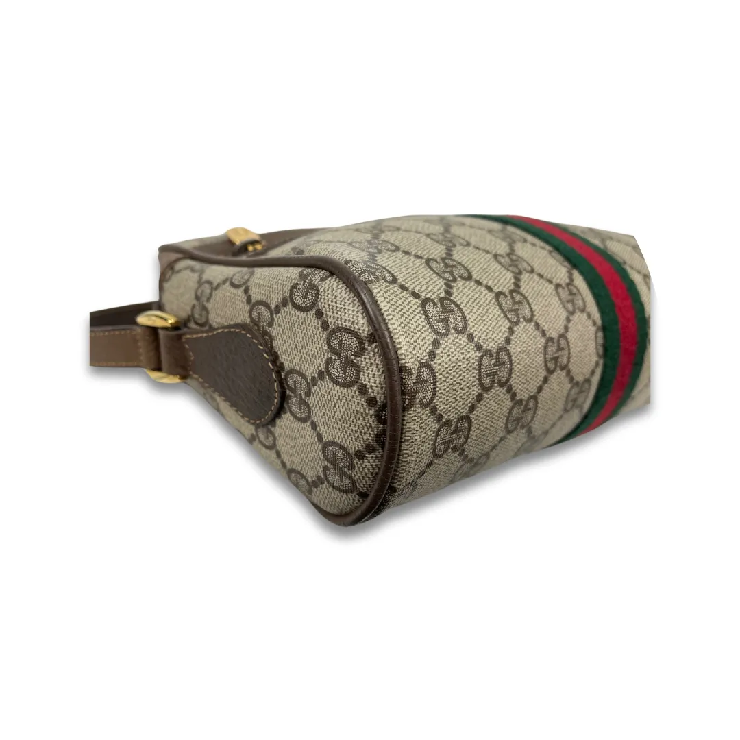 Gucci Brown Vintage GG Supreme Crossbody
