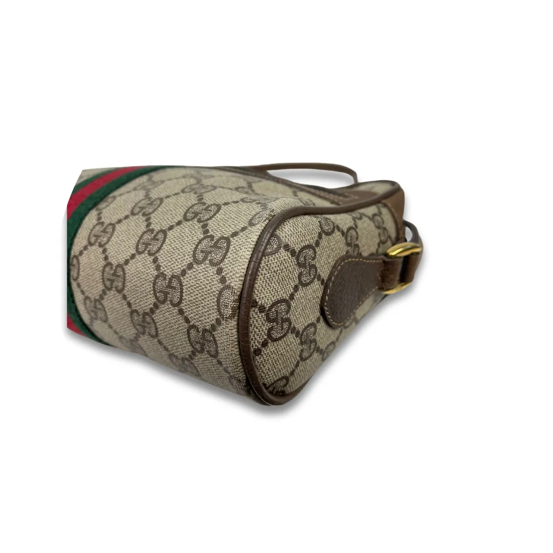 Gucci Brown Vintage GG Supreme Crossbody