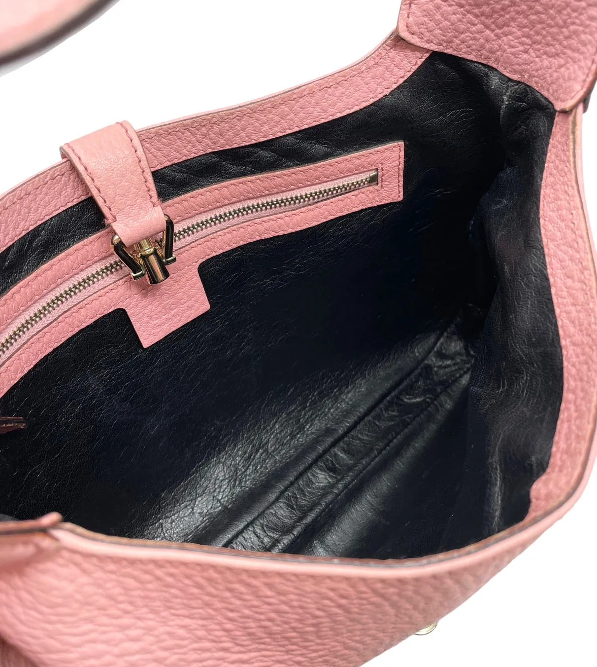Gucci Pink Leather Jackie Bag