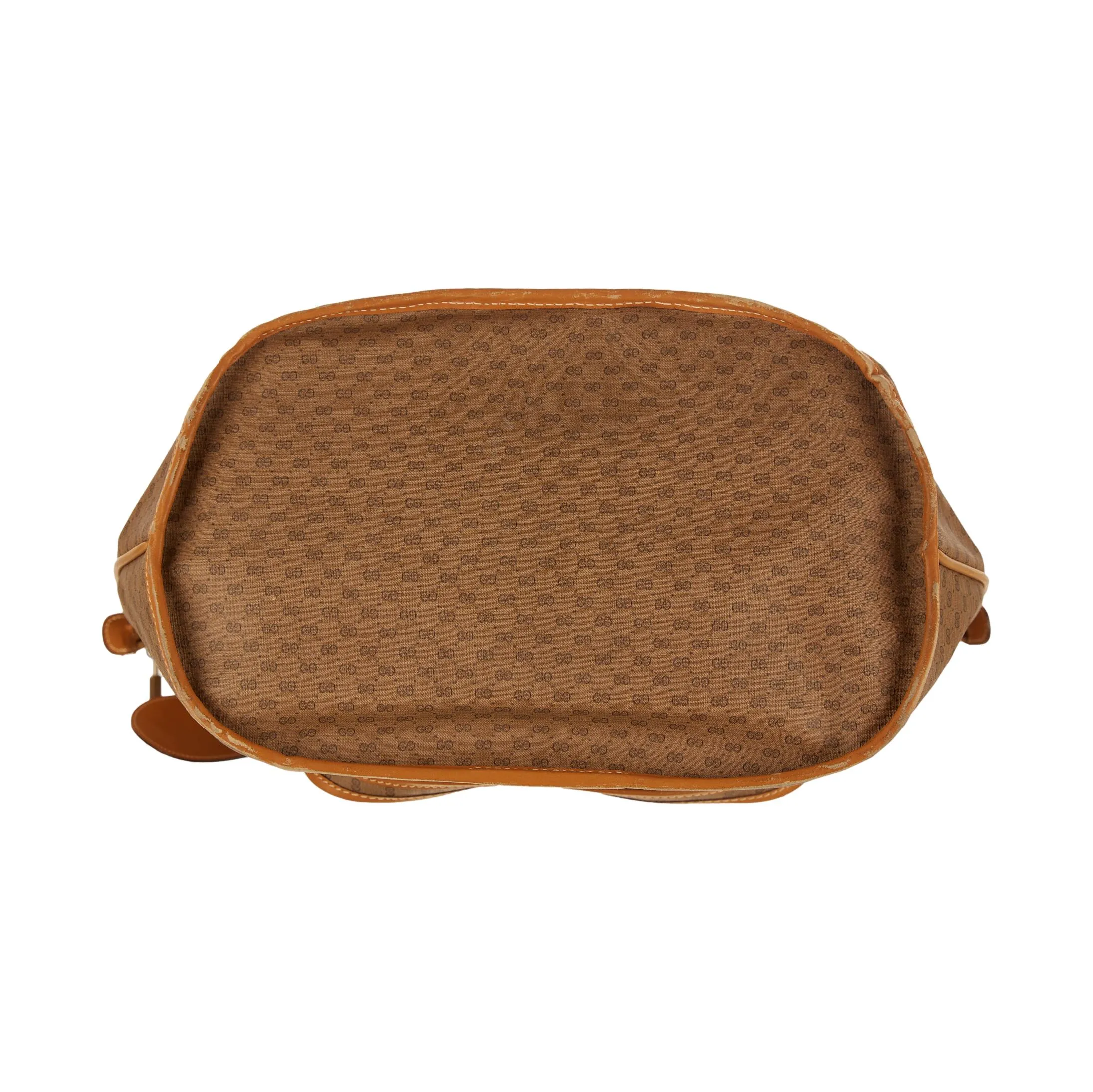 Gucci Tan Logo Duffle Bag