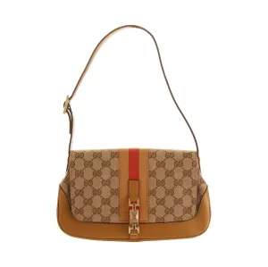 Gucci Tan Logo Jackie Bag
