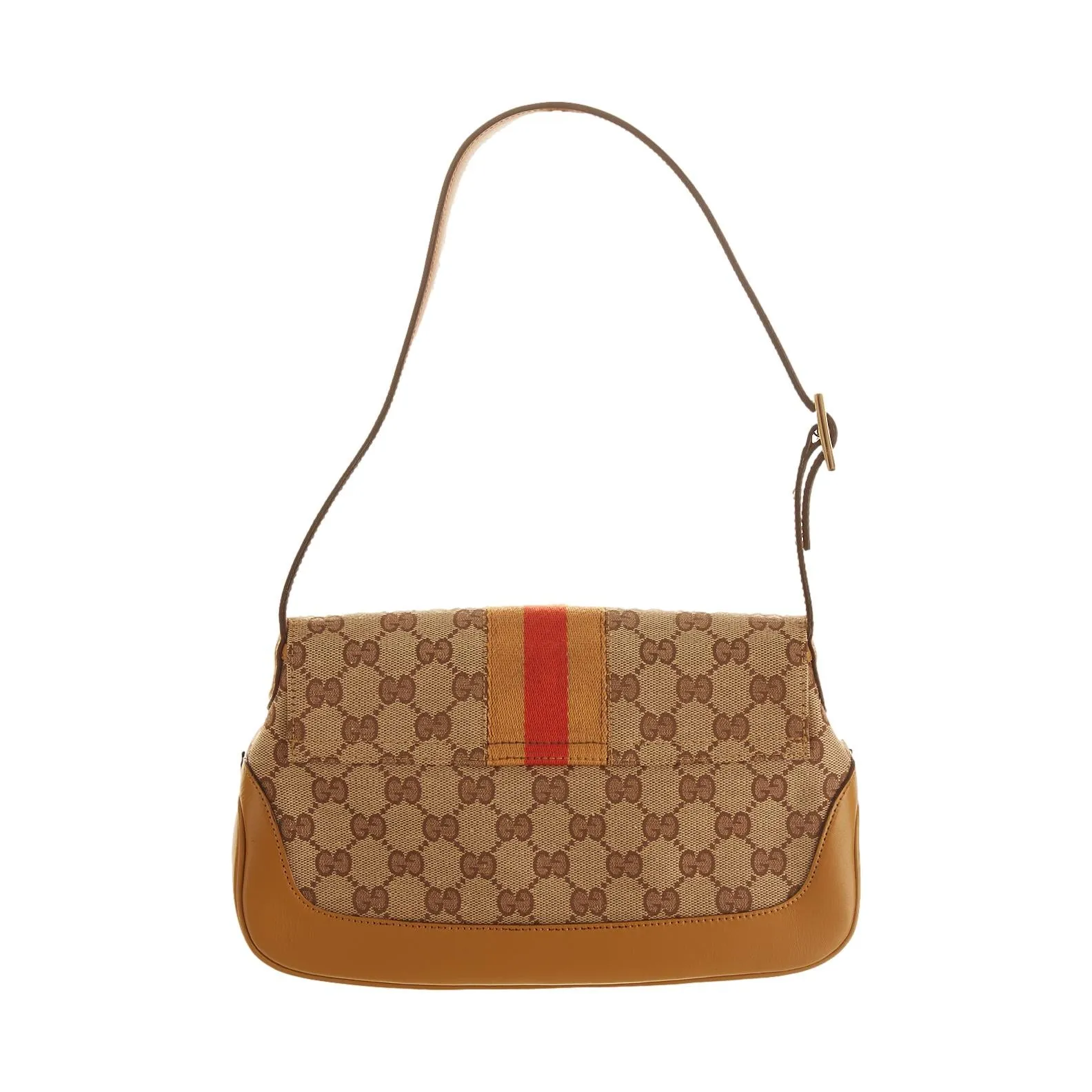 Gucci Tan Logo Jackie Bag