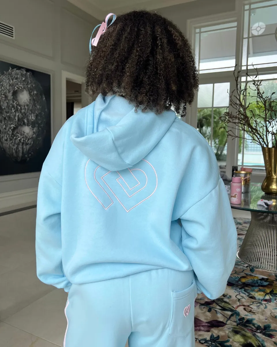 Hoodie Ice Blue