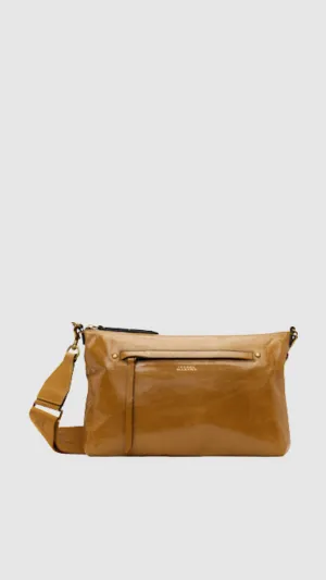 Isabel Marant Nessah Shoulder Strap Bag in Caramel