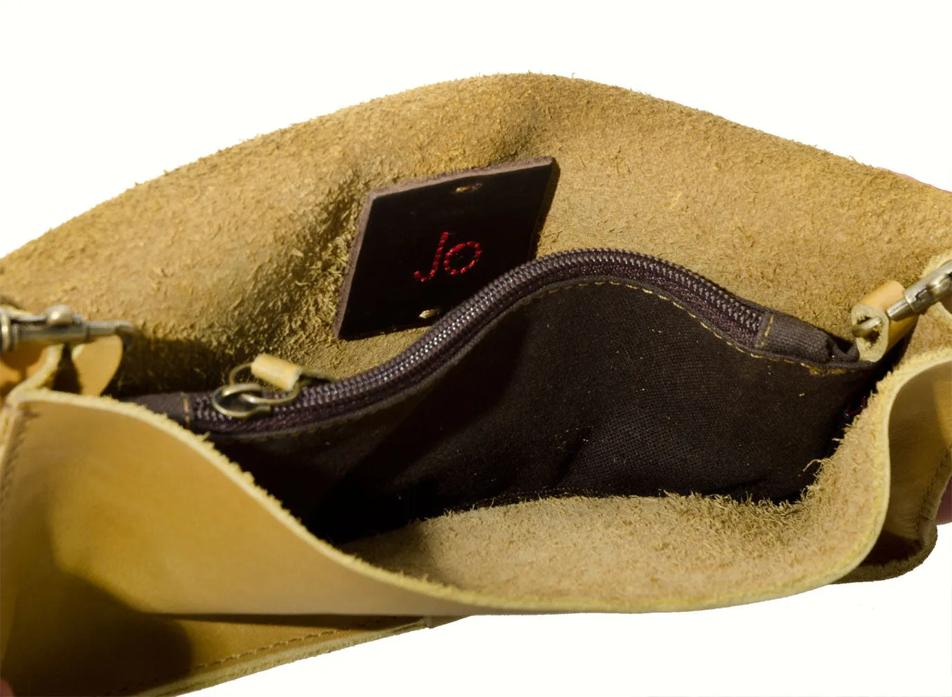 Jo Handbags Dakota Clutch (Mustard)