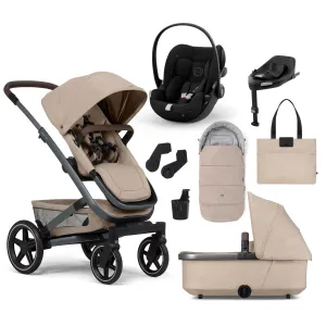 Joolz Geo3 Mono Ultimate Cybex Bundle in Sandy Taupe