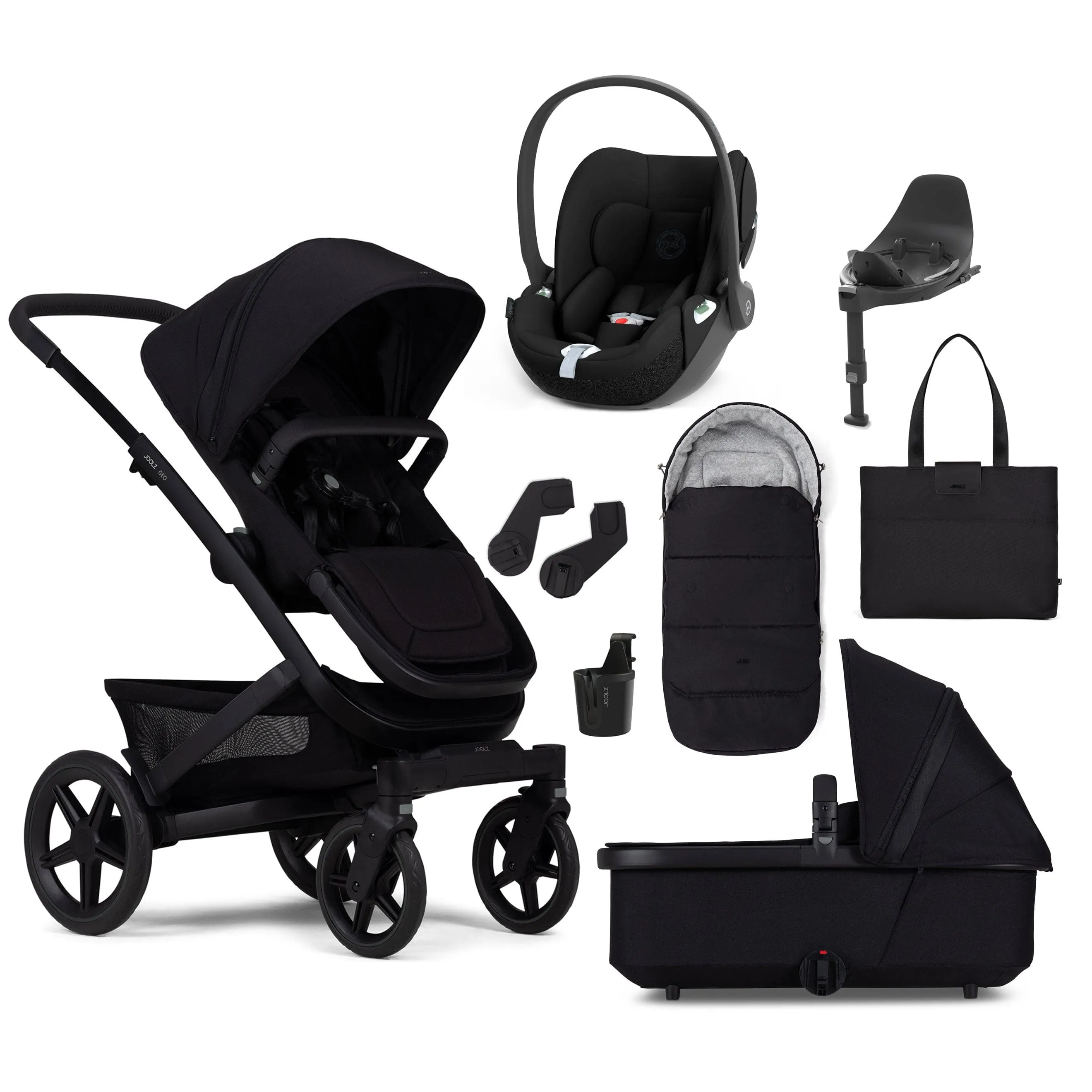 Joolz Geo3 Mono Ultimate Cybex Bundle in Space Black