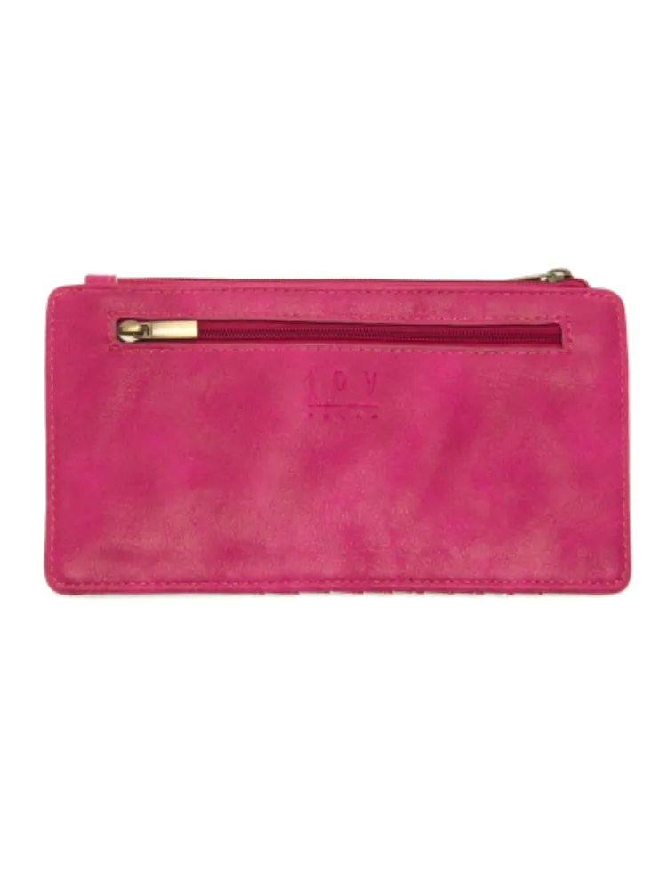 Joy Susan Kara Mini Wallet - Magenta