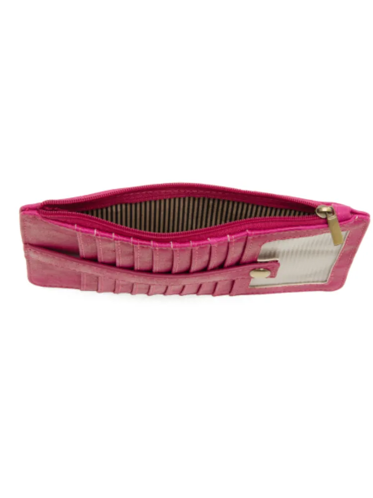 Joy Susan Kara Mini Wallet - Magenta