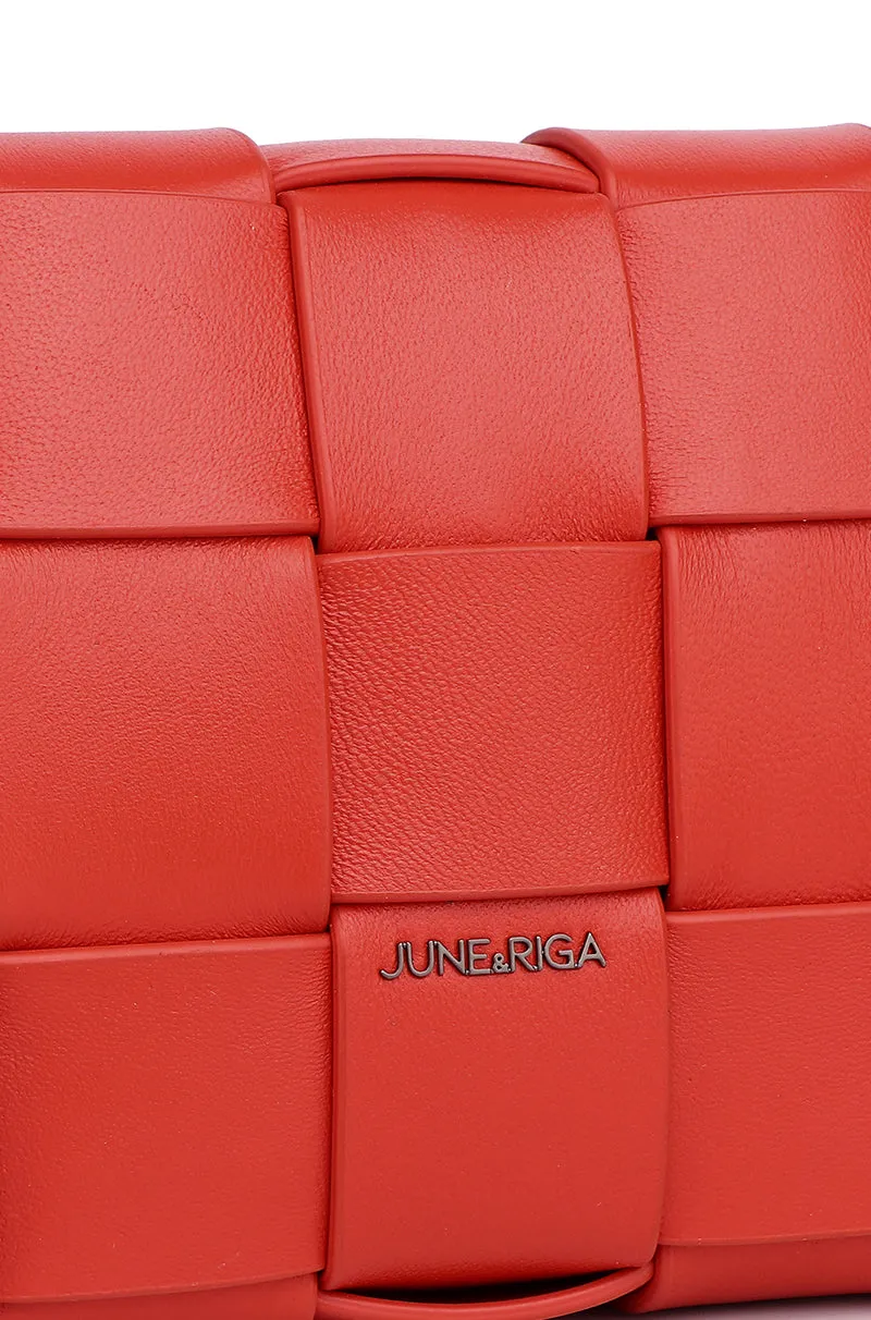 JUNE&RIGA JENN Genuine Leather Bag