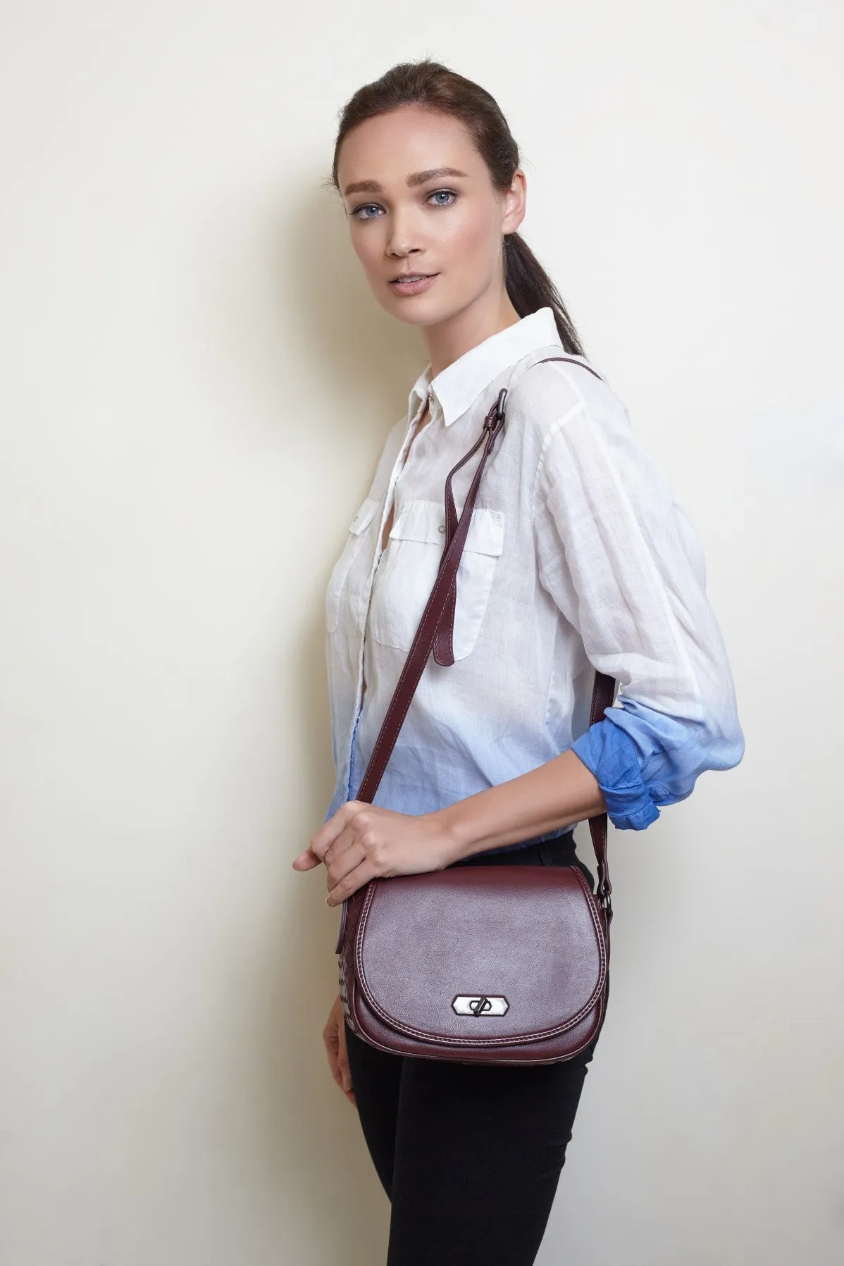 JUNE&RIGA JULES Genuine Leather Bag