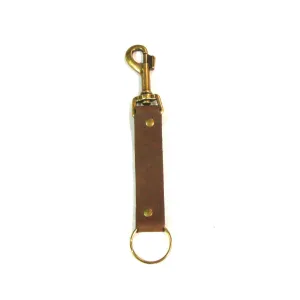 K20C  Brown Strap Key Fob w/ Trigger Hook