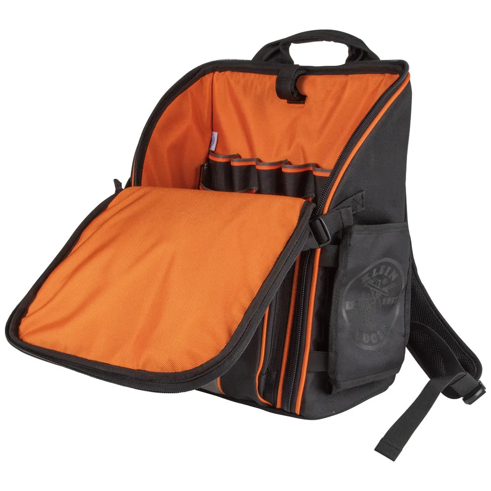 Klein Tradesman Pro™ Tool Station Tool Bag Backpack, 21 Pockets
