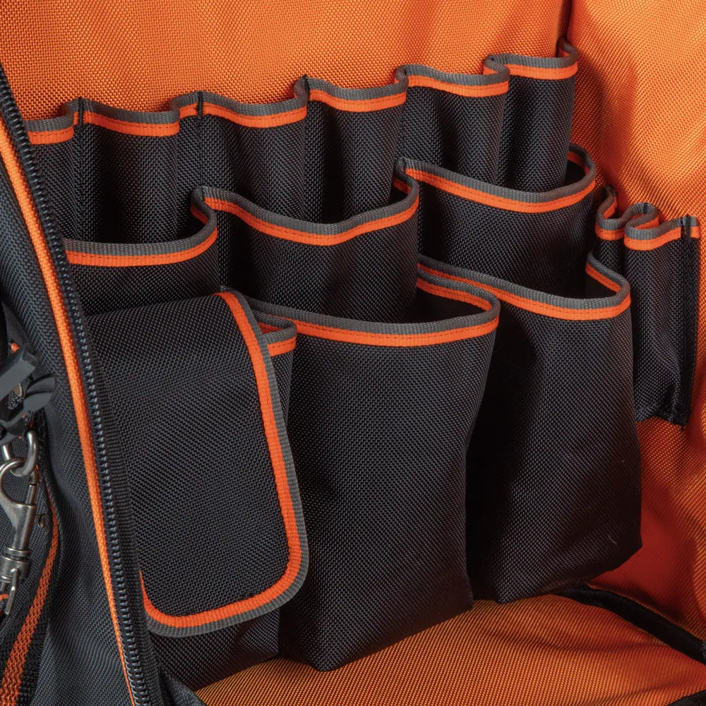 Klein Tradesman Pro™ Tool Station Tool Bag Backpack, 21 Pockets