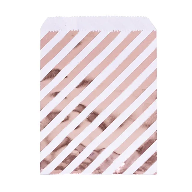 Kraft Paper Bags and Stickers For Candy or Gift