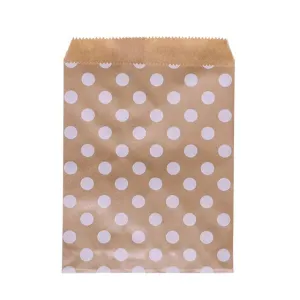 Kraft Paper Bags and Stickers For Candy or Gift