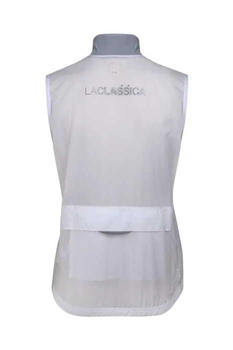 La Classica Ghisallo Women's Cycling Gilet - White