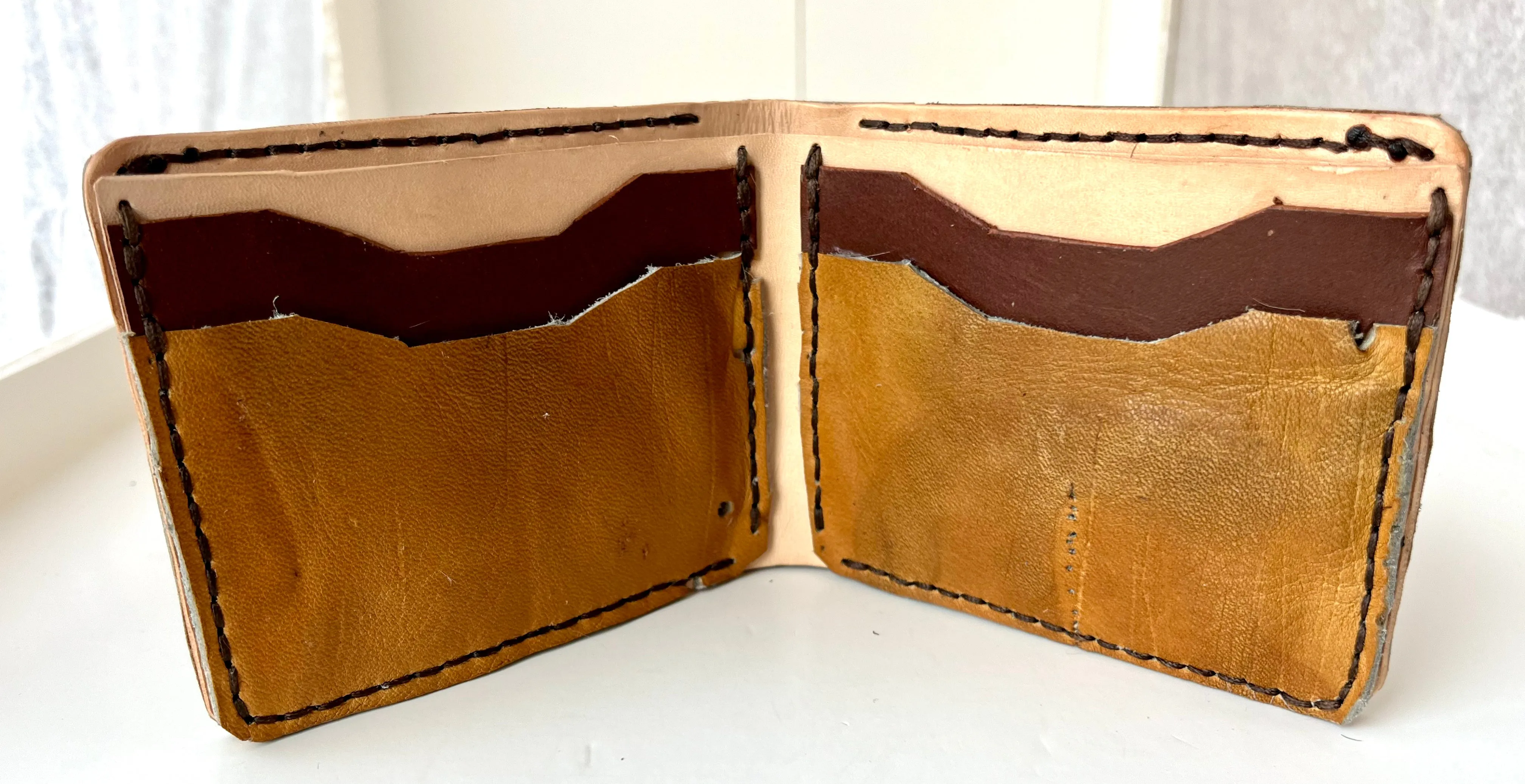 Leather Baseball Glove Wallets