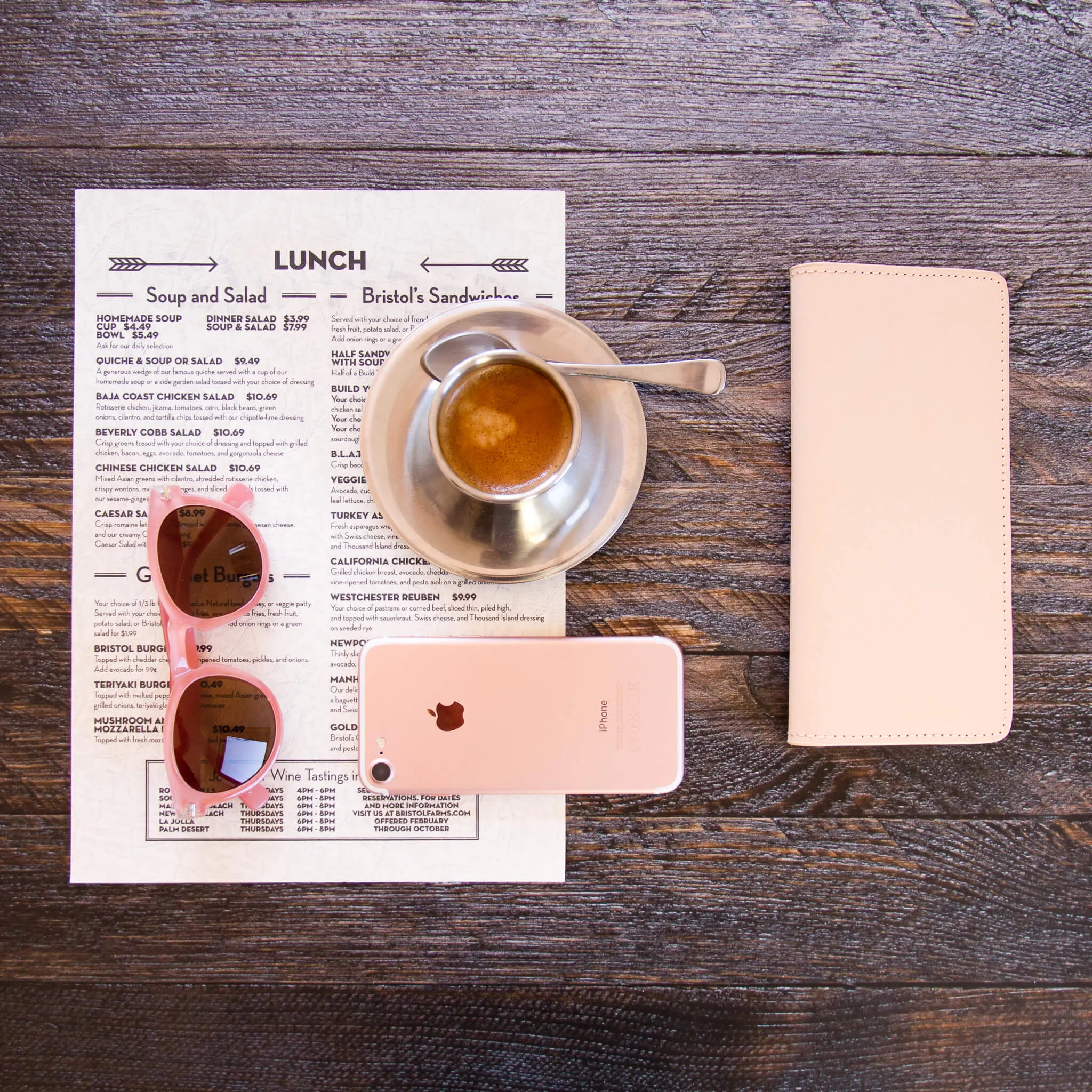 Leather Card Wallet - Classic Fawn