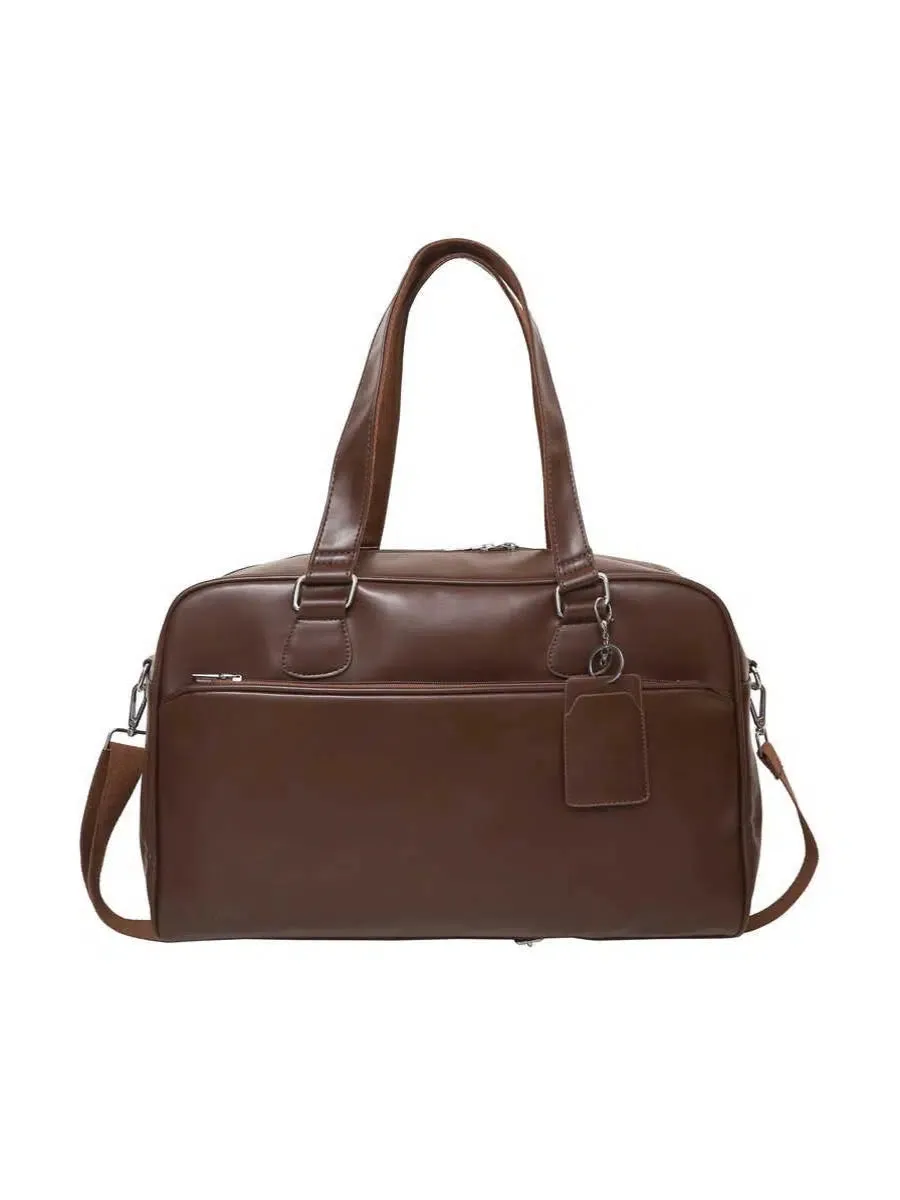 Leather Carryall Bag