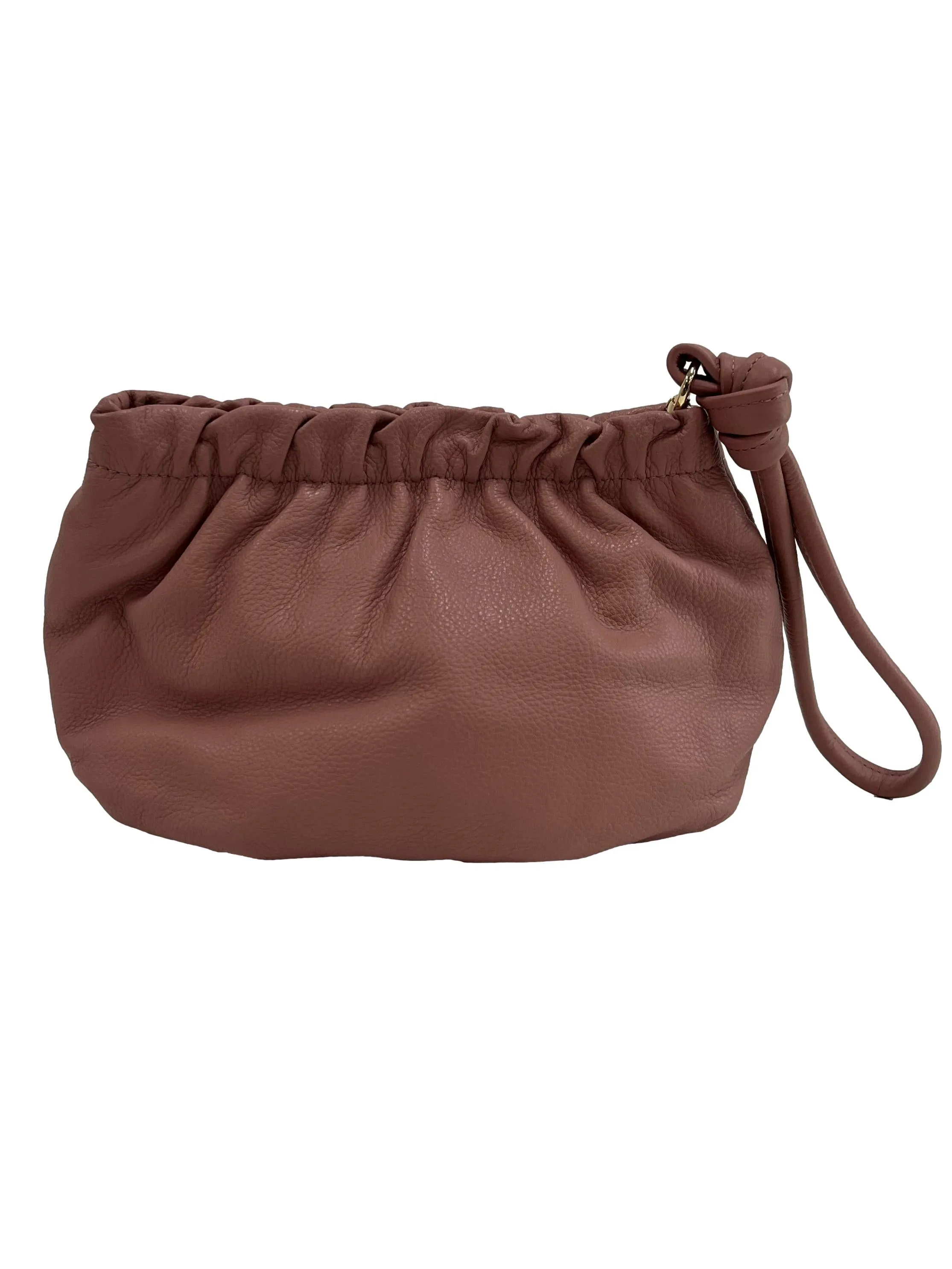 Leather Exterior Clutch Magnetic Bag